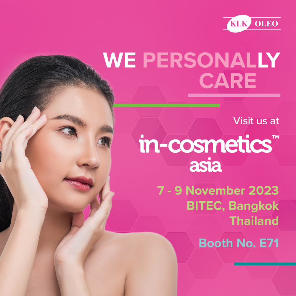 KLK OLEO - in-cosmetics Asia
